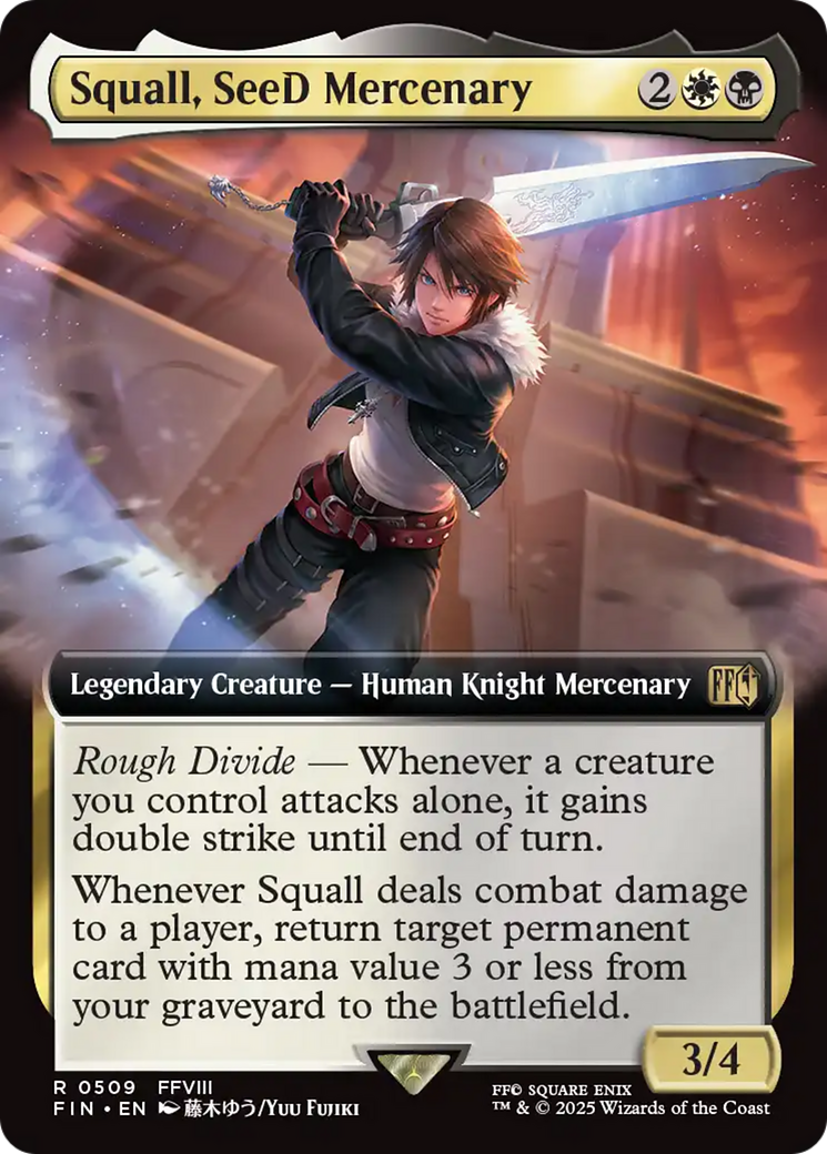 Squall, SeeD Mercenary (Extended Art) [FINAL FANTASY] | Good Games Morley