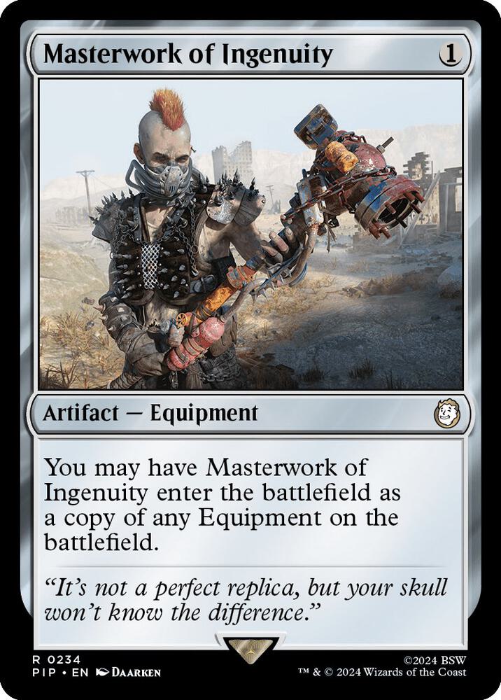 Masterwork of Ingenuity 234/326 (Universes Beyond: Fallout)  | Good Games Morley