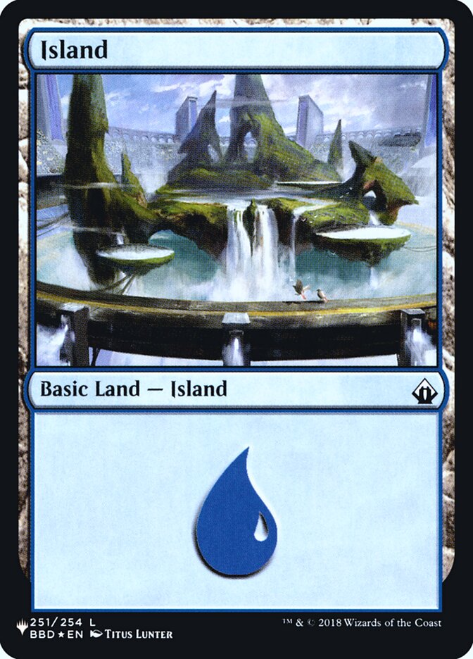 Island (Battlebound) [Secret Lair: Heads I Win, Tails You Lose] | Good Games Morley