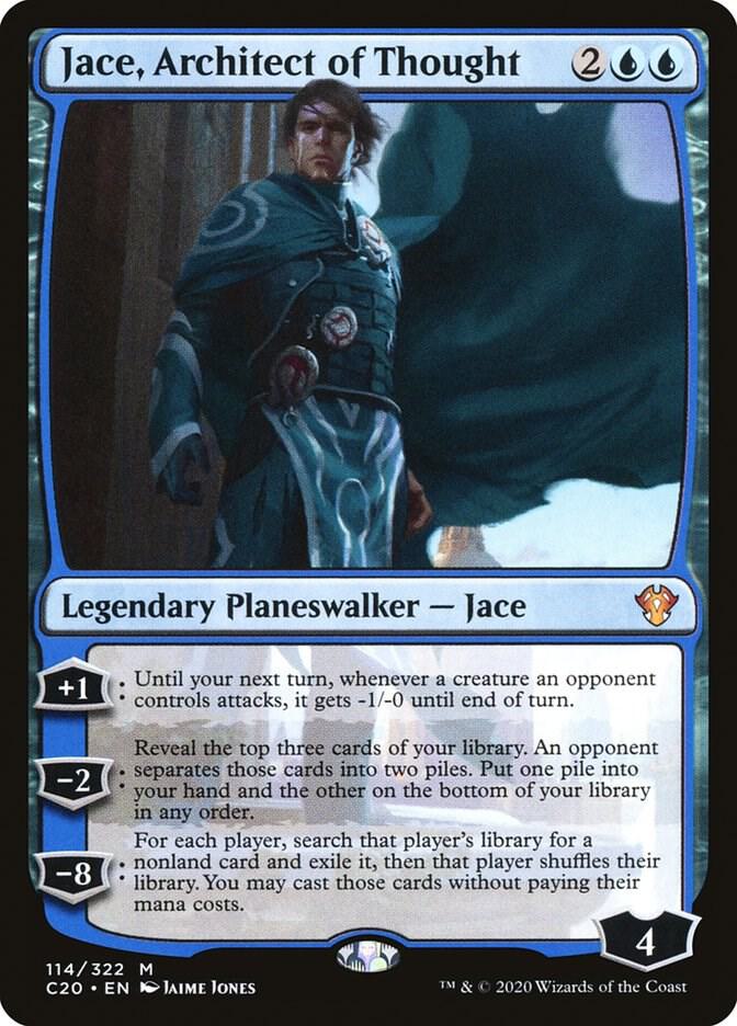 Jace, Architect of Thought 114/322 (Commander 2020)  | Good Games Morley