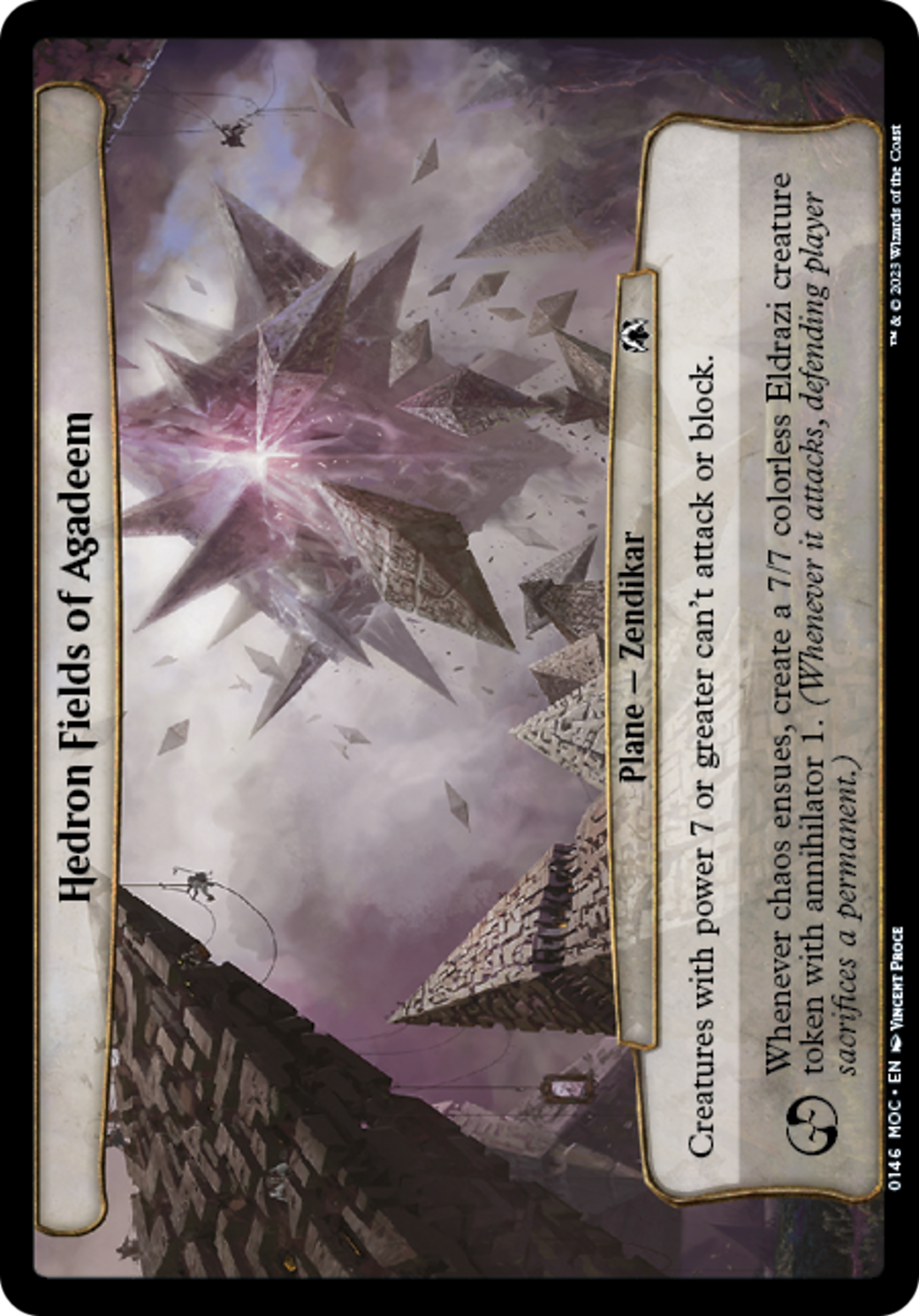 Hedron Fields of Agadeem [March of the Machine Commander] | Good Games Morley