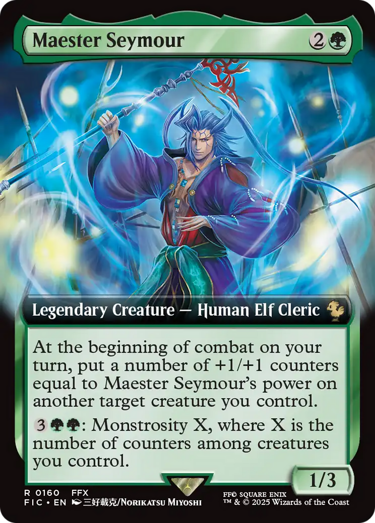 Maester Seymour (Extended Art) [FINAL FANTASY Commander] | Good Games Morley