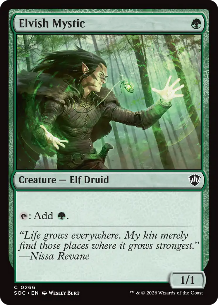 Elvish Mystic [Secrets of Strixhaven Commander] | Good Games Morley