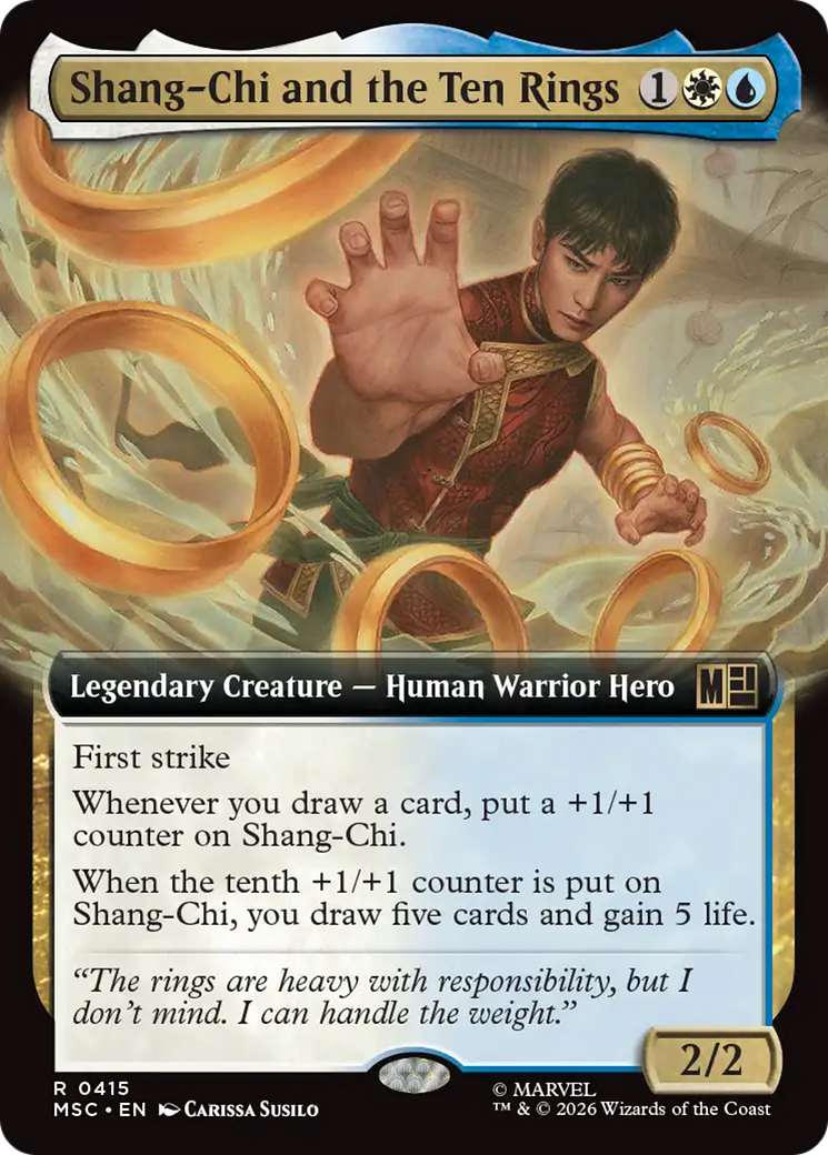 Shang-Chi and the Ten Rings (Extended Art) [Marvel Super Heroes Commander] | Good Games Morley