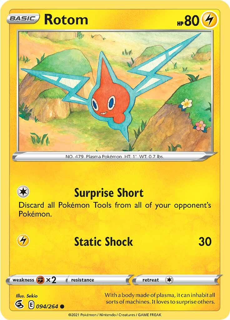 Rotom (094/264) [Sword & Shield: Fusion Strike] | Good Games Morley