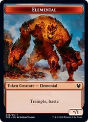Elemental // Satyr Double-Sided Token [Theros Beyond Death Tokens] | Good Games Morley