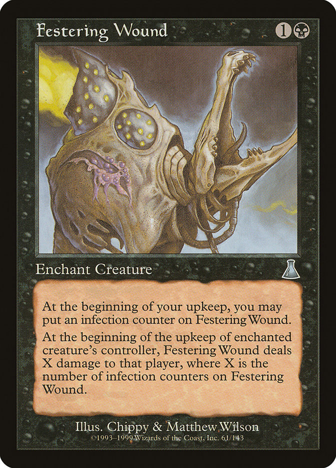 Festering Wound 61/143 (Urza's Destiny)  - Foil | Good Games Morley