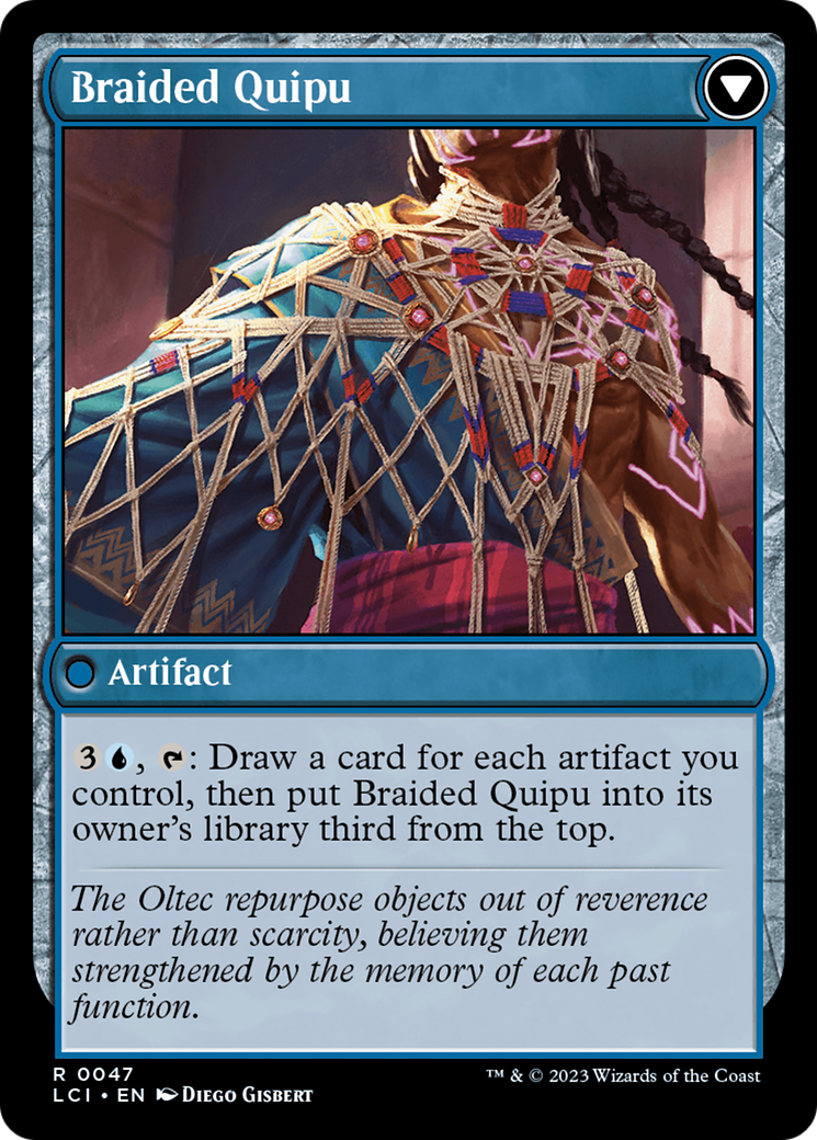 Braided Net // Braided Quipu [The Lost Caverns of Ixalan] | Good Games Morley