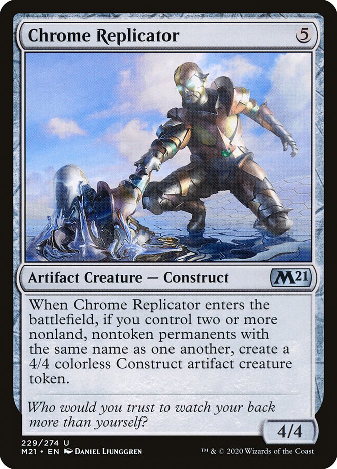 Chrome Replicator 229 (Core Set 2021)  | Good Games Morley