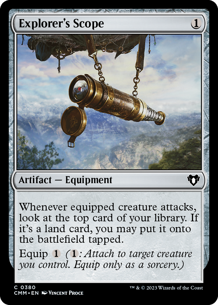 Explorer's Scope [Commander Masters] | Good Games Morley