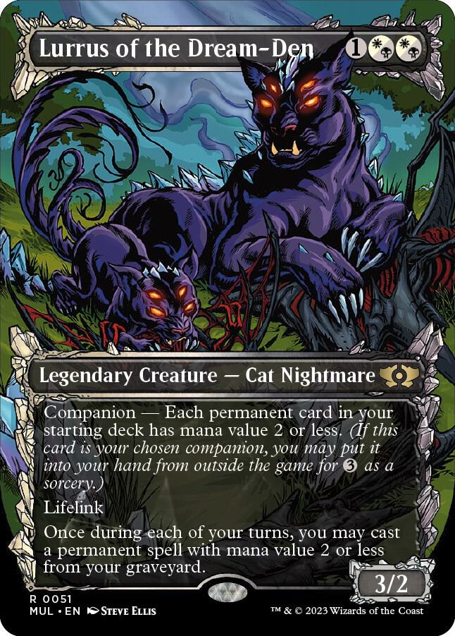 Lurrus, of the Dream-Den 51 (March of the Machine: Multiverse Legends)  - Borderless | Good Games Morley