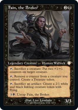 Fain the Broker Retro Frame 105 (Commander: The Brothers' War)  | Good Games Morley