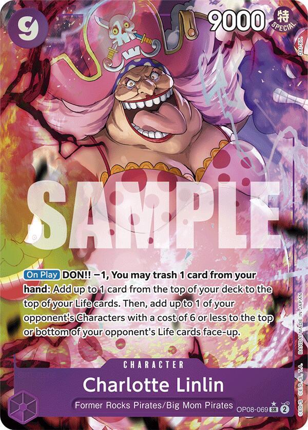 Charlotte Linlin OP08-069 (Two Legends)  - Alternate Art Foil | Good Games Morley