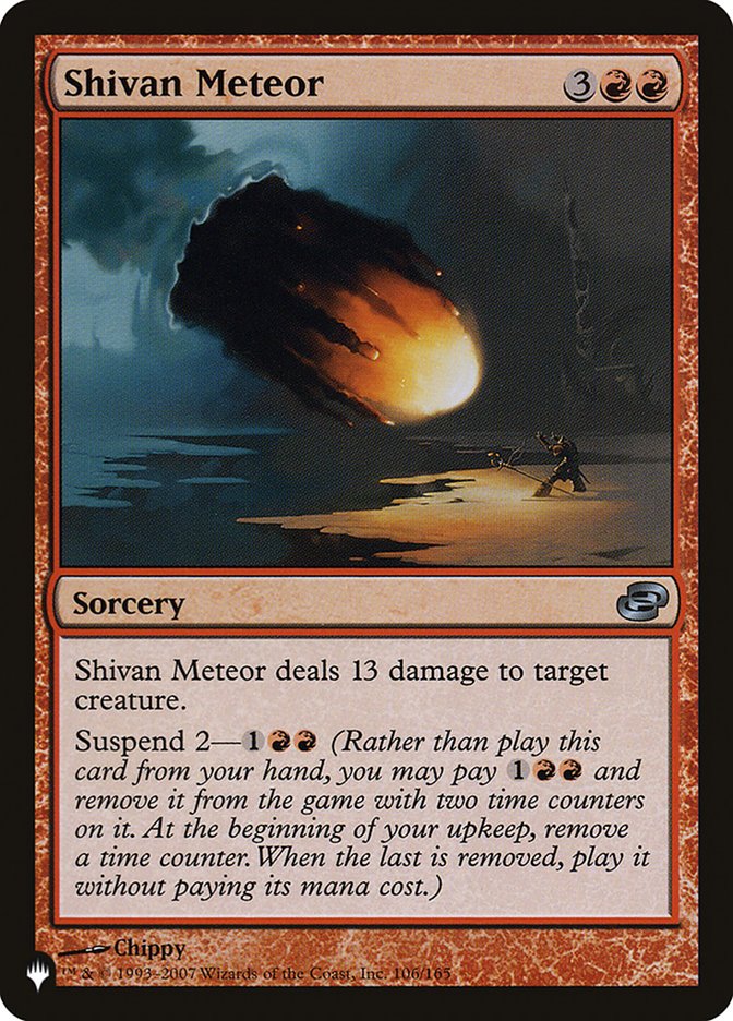 Shivan Meteor [The List] | Good Games Morley