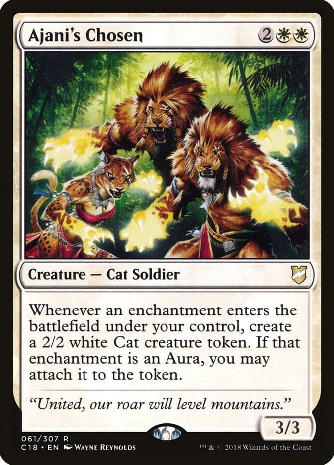 Ajani's Chosen 61/307 (Commander 2018)  | Good Games Morley