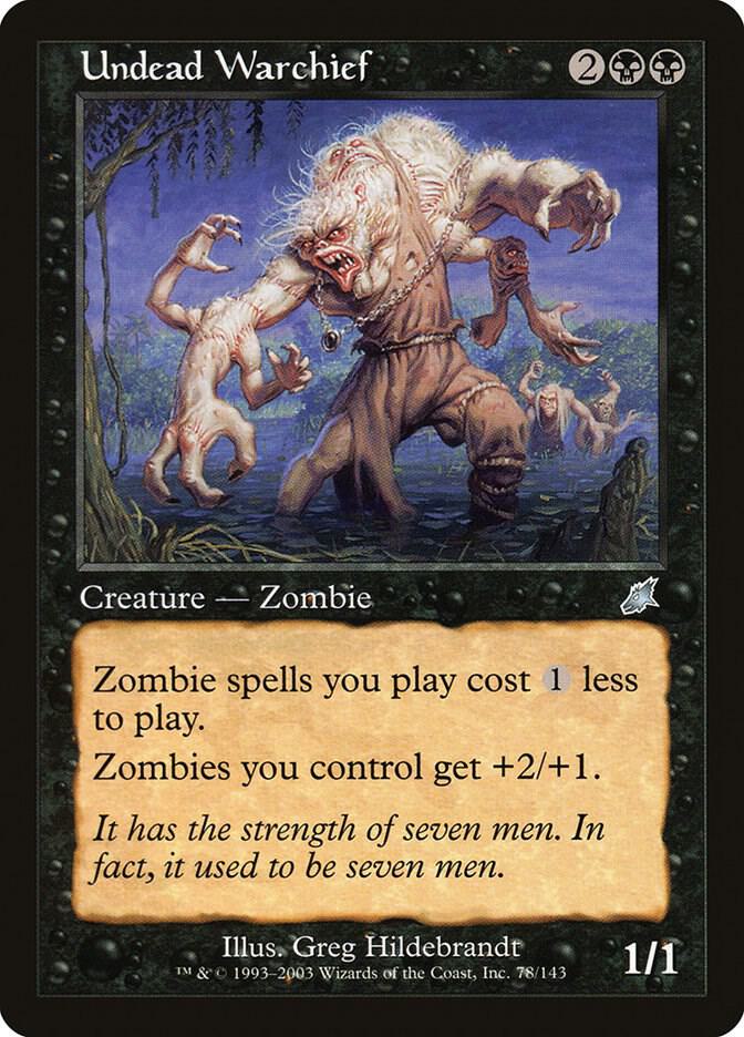 Undead Warchief 78/143 (Scourge)  - Foil | Good Games Morley