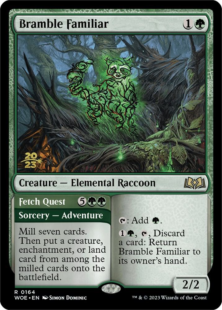 Bramble Familiar 164s/200 (Prerelease Cards)  - Foil | Good Games Morley