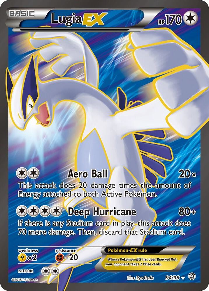 Lugia EX 94/98 (XY - Ancient Origins)  - Holofoil | Good Games Morley