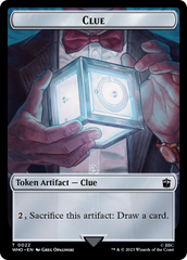 Human (0006) // Clue (0022) Double-Sided Token [Doctor Who Tokens] | Good Games Morley