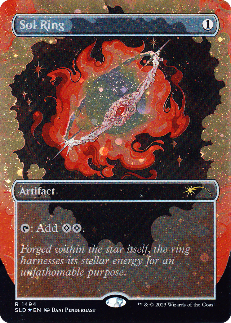 Sol Ring (1494) (Galaxy Foil) [Secret Lair Drop Series] | Good Games Morley