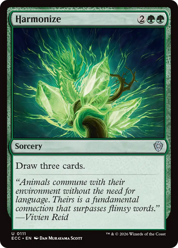 Harmonize [Lorwyn Eclipsed Commander] | Good Games Morley