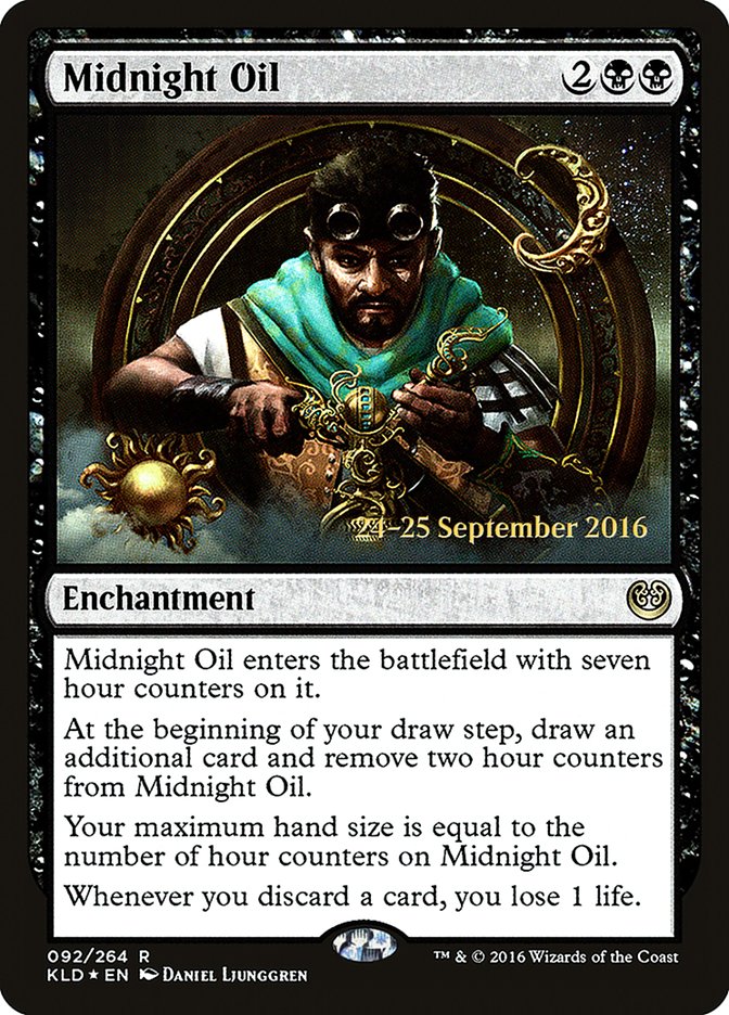 Midnight Oil [Kaladesh Prerelease Promos] | Good Games Morley