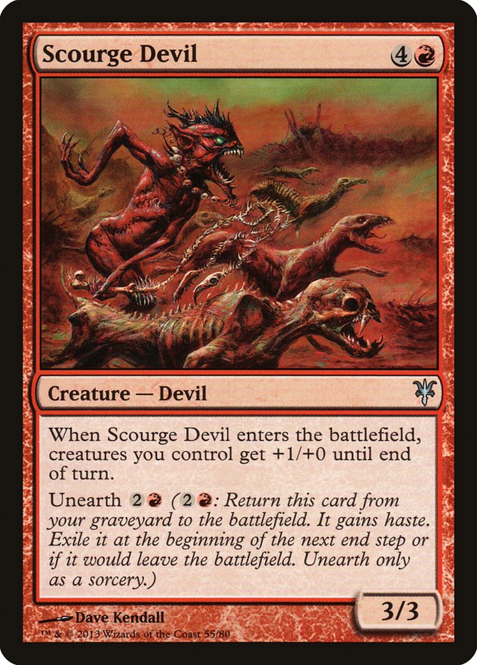 Scourge Devil [Duel Decks: Sorin vs. Tibalt] | Good Games Morley