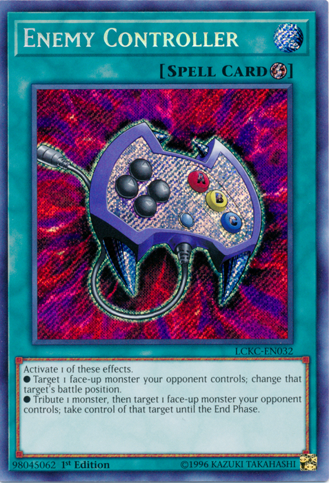 Enemy Controller [LCKC-EN032] Secret Rare | Good Games Morley