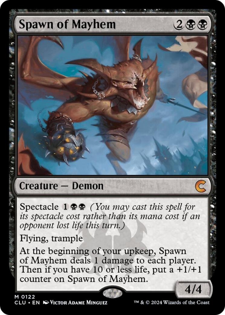 Spawn of Mayhem [Ravnica: Clue Edition] | Good Games Morley