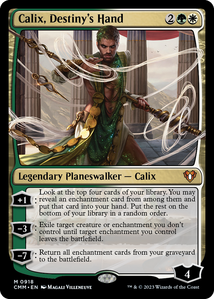 Calix, Destiny's Hand [Commander Masters] | Good Games Morley