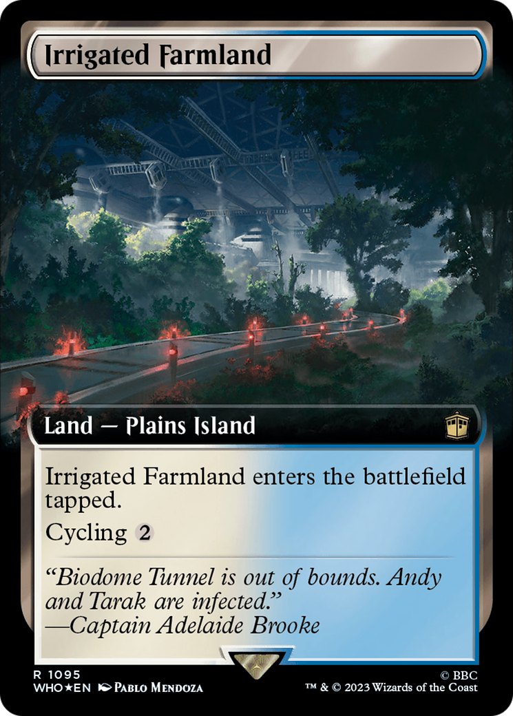 Irrigated Farmland (Extended Art) (Surge Foil) [Doctor Who] | Good Games Morley