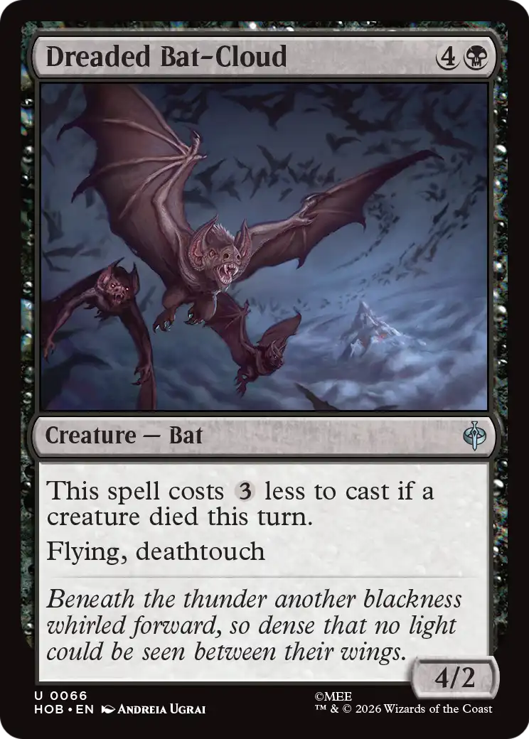 Dreaded Bat-Cloud [The Hobbit] | Good Games Morley