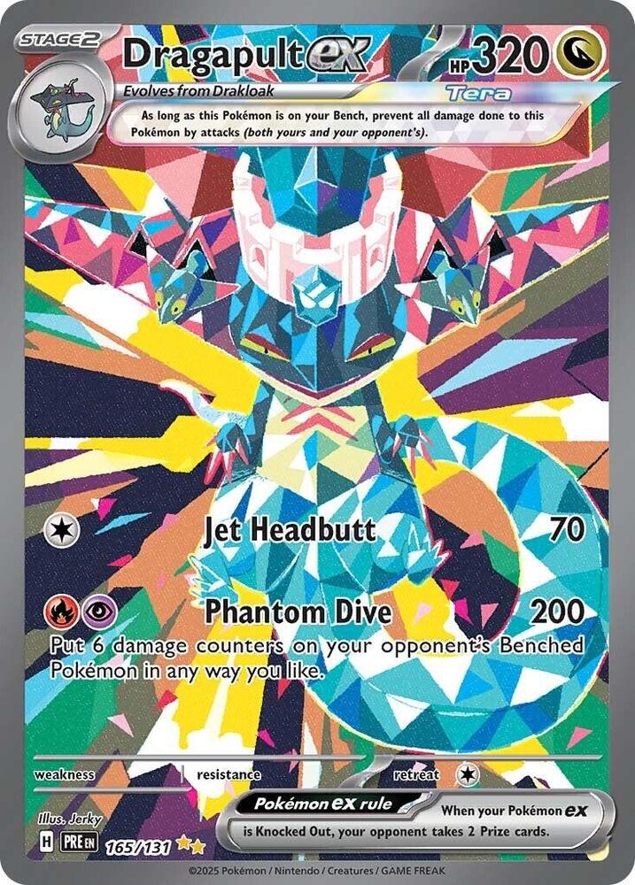 Dragapult ex (165/131) [Scarlet & Violet: Prismatic Evolutions] | Good Games Morley