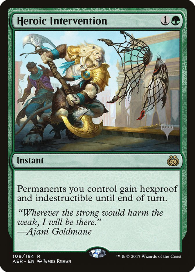 Heroic Intervention (Promo Pack) [Aether Revolt Promos] | Good Games Morley