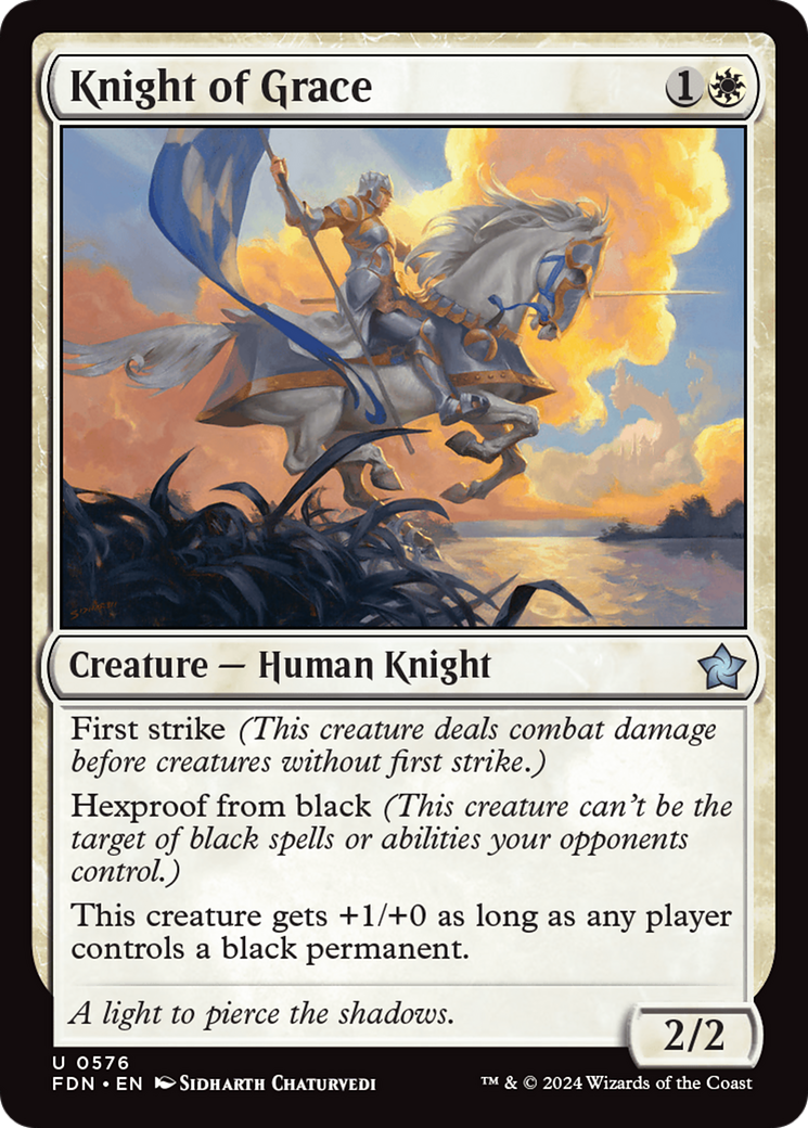 Knight of Grace [Foundations] | Good Games Morley