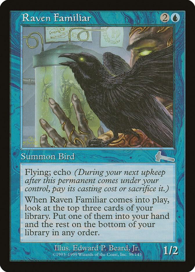 Raven Familiar 39/143 (Urza's Legacy)  | Good Games Morley