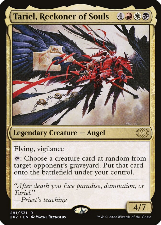 Tariel, Reckoner of Souls 281/331 (Double Masters 2022)  | Good Games Morley