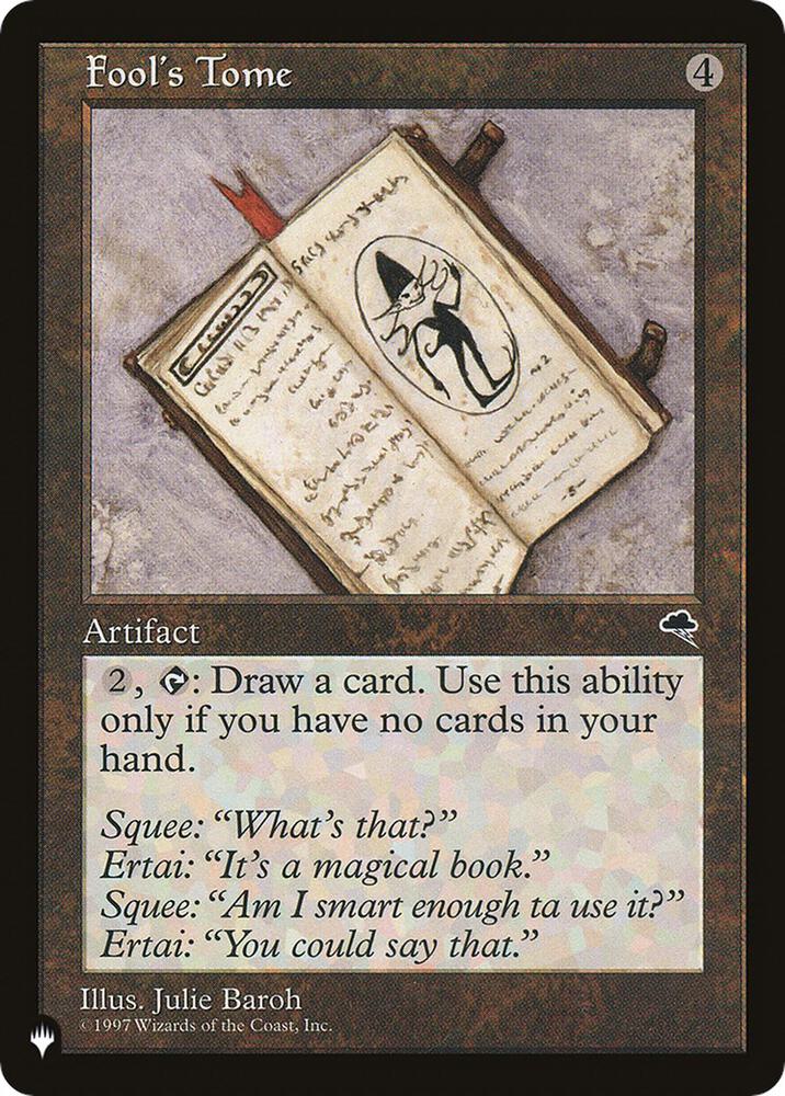 Fools Tome TMP-289/5075 (The List Reprints)  | Good Games Morley