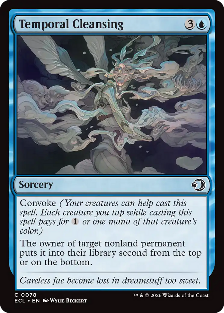 Temporal Cleansing [Lorwyn Eclipsed] | Good Games Morley