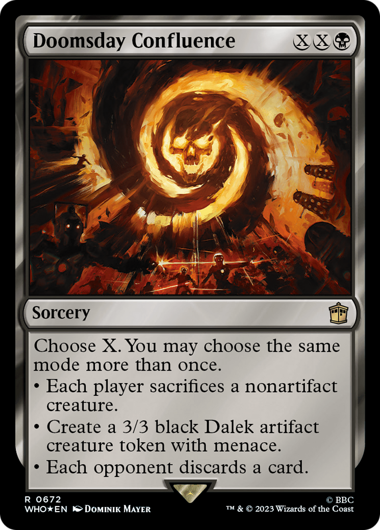 Doomsday Confluence (Surge Foil) [Doctor Who] | Good Games Morley