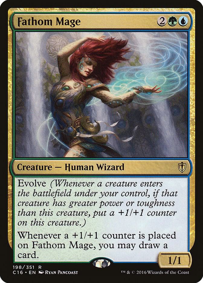 Fathom Mage 198/351 (Commander 2016)  | Good Games Morley