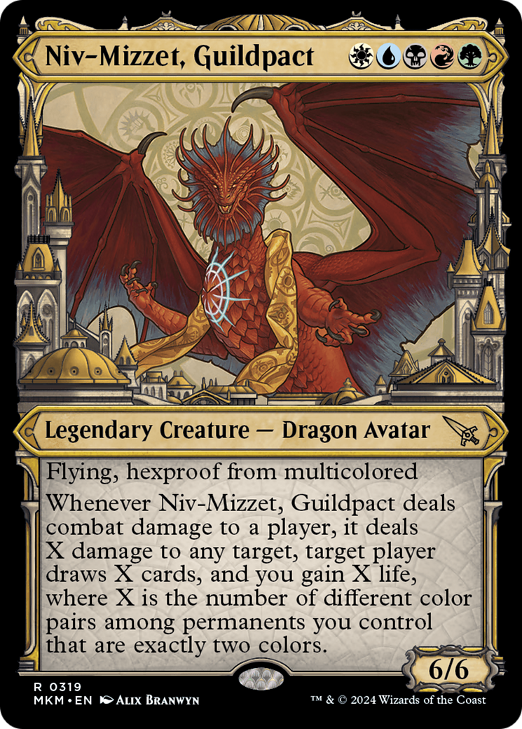 Niv-Mizzet, Guildpact (Showcase) (319) [Murders at Karlov Manor] | Good Games Morley