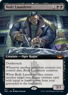 Body Launderer Extended Art 417 (Streets of New Capenna)  - Foil | Good Games Morley