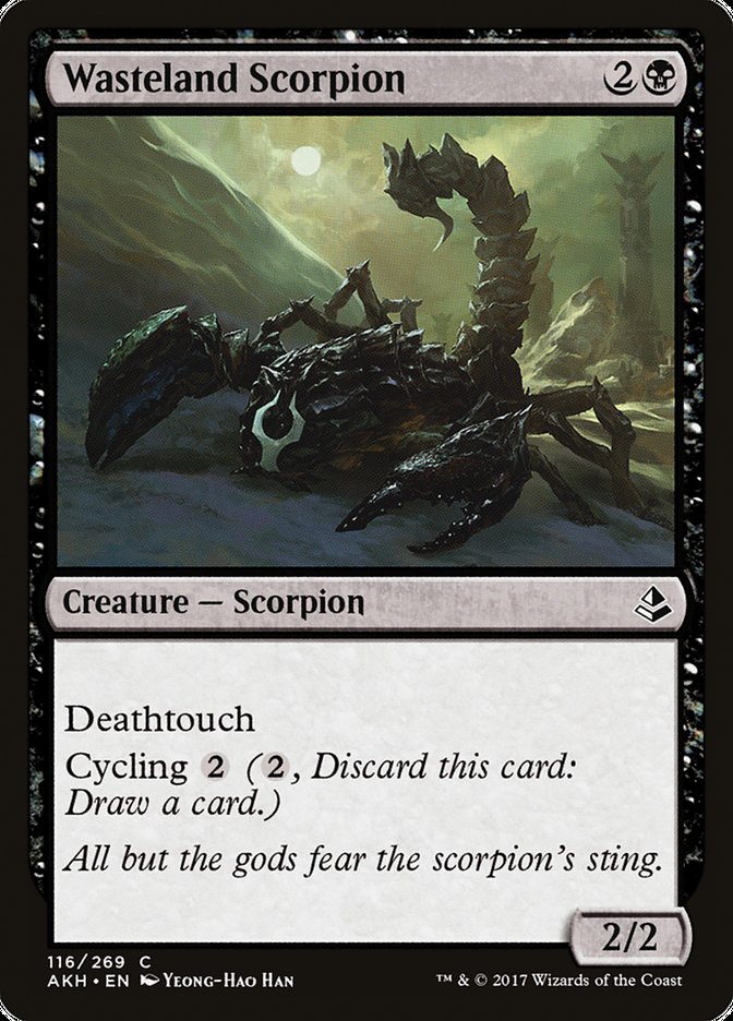 Wasteland Scorpion 116/269 (Amonkhet)  - Foil | Good Games Morley