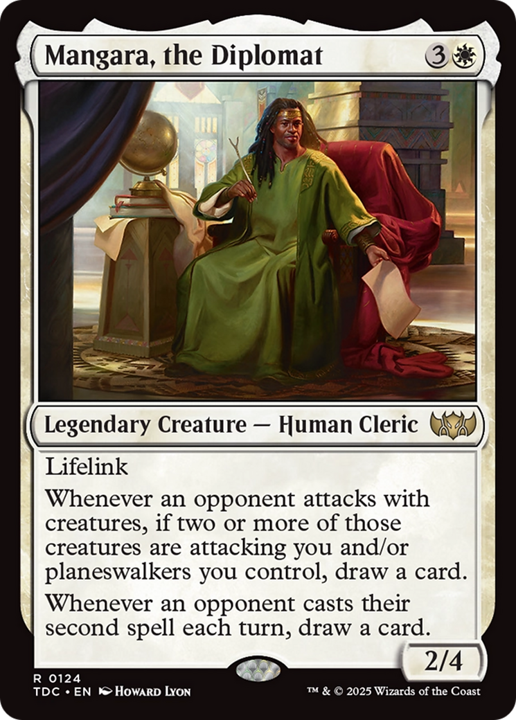 Mangara, the Diplomat [Tarkir: Dragonstorm Commander] | Good Games Morley