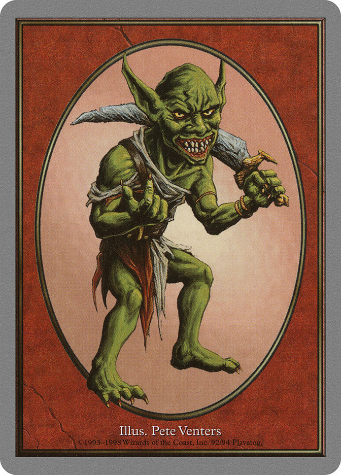 Goblin Token [Unglued Tokens] | Good Games Morley