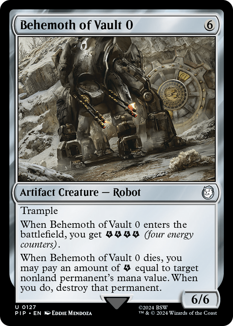 Behemoth of Vault 0 [Fallout] | Good Games Morley