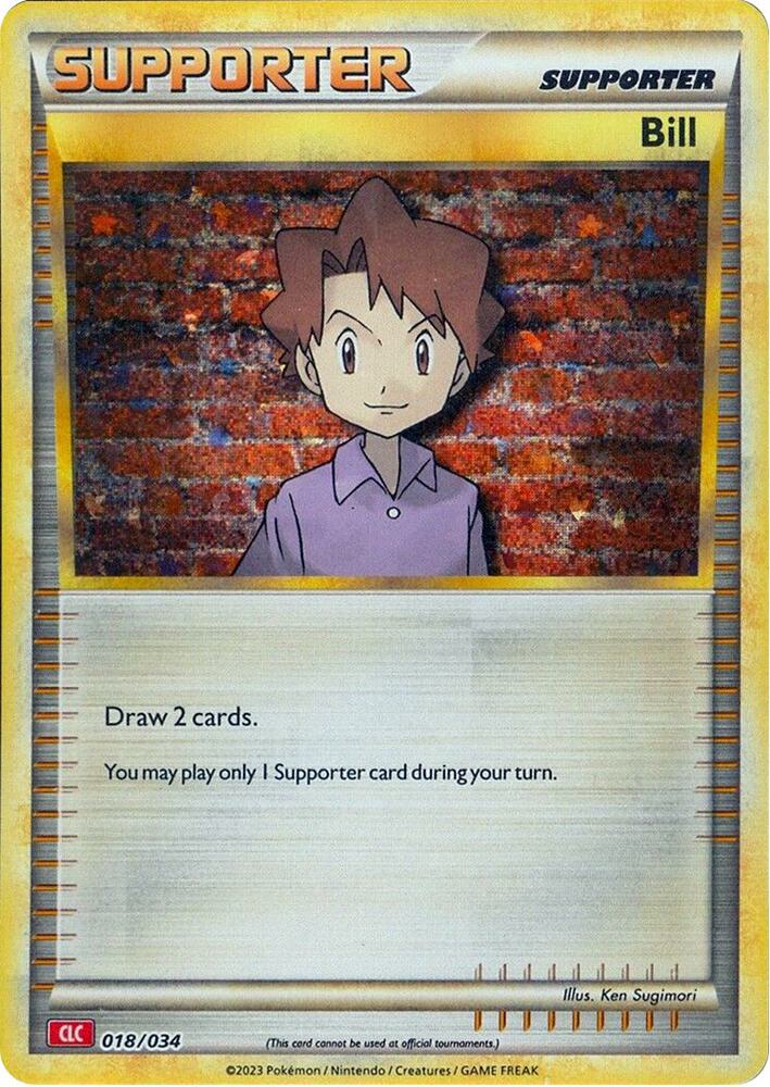 Bill CLC 018/034 (Trading Card Game Classic)  - Holofoil | Good Games Morley