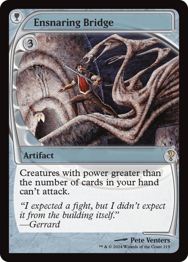 Ensnaring Bridge 219/390 (Mystery Booster 2)  - Future Sight | Good Games Morley