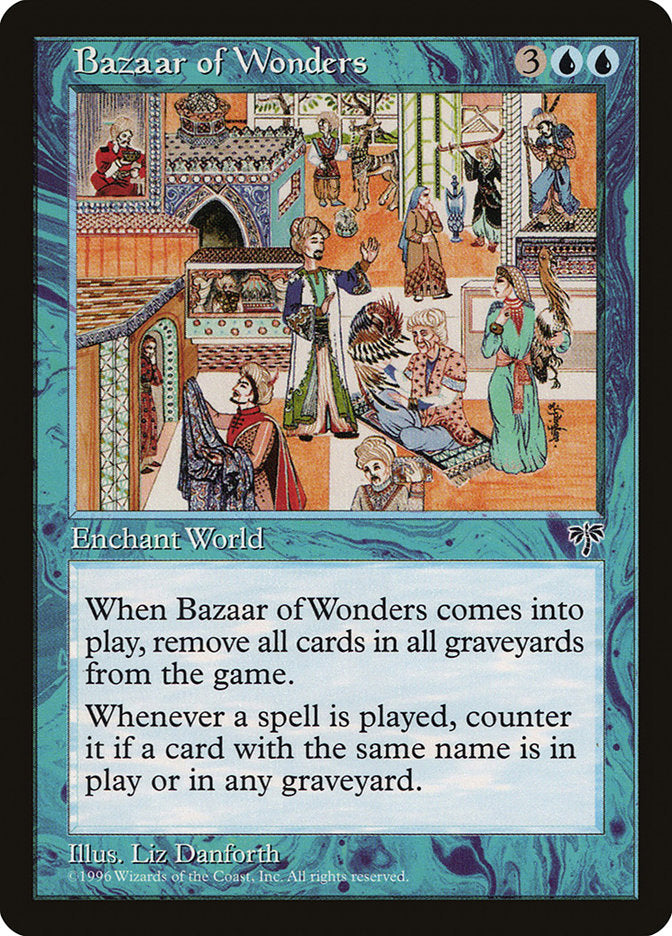 Bazaar of Wonders 55/350 (Mirage)  | Good Games Morley